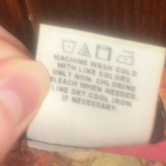 Orange/Yellow Indian Pattern Small Stretchy Racerback Tank - Picture 11 of 12